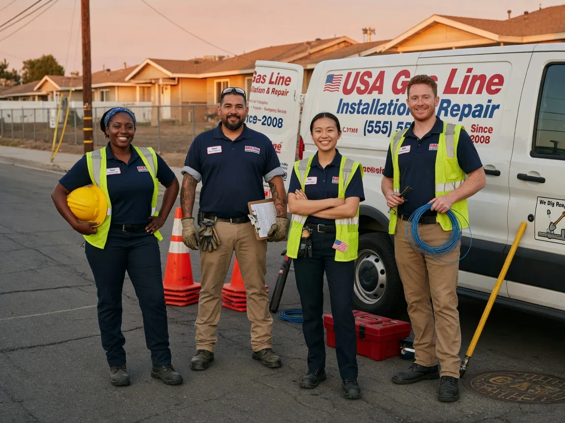 Gas Line Installation company in Krum, TX